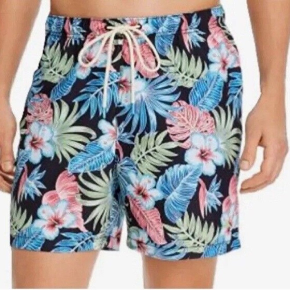 Tommy Bahama Naples Konkan Jungle Swim Trunks XXL NWT Tropical Print - Picture 3 of 15